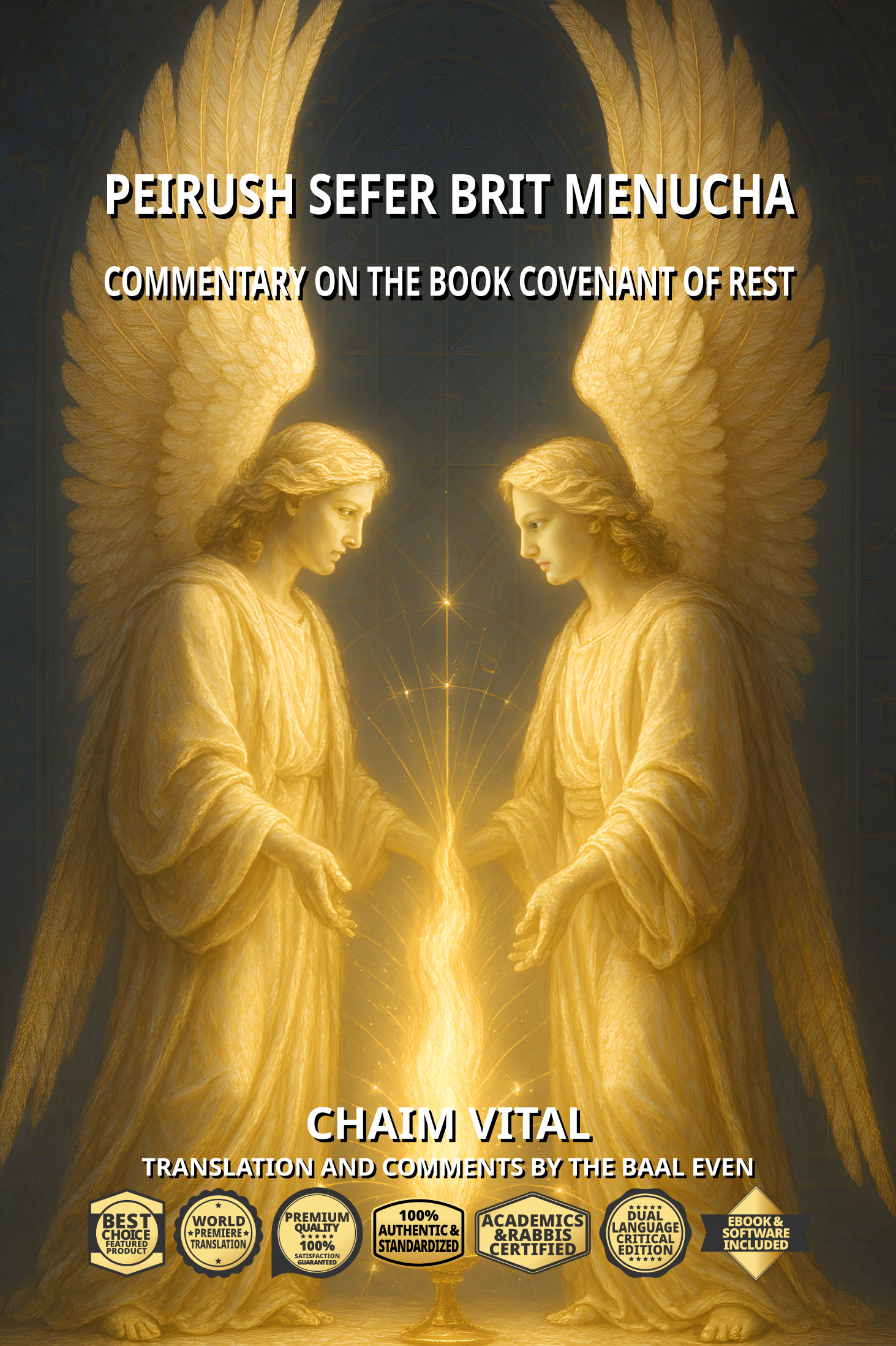 Vital, Chaim ben Joseph - Peirush Sefer Brit Menucha - Commentary on the Book Covenant of Rest