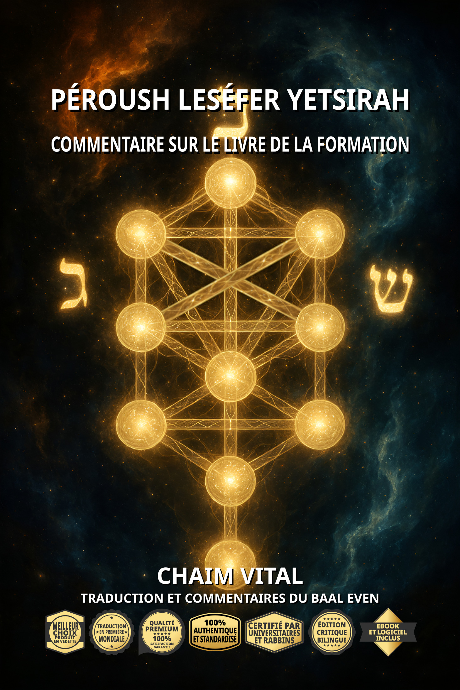 Vital, Chaim ben Joseph - Péroush LeSéfer Yetsirah - Commentaire sur le Livre de la Formation