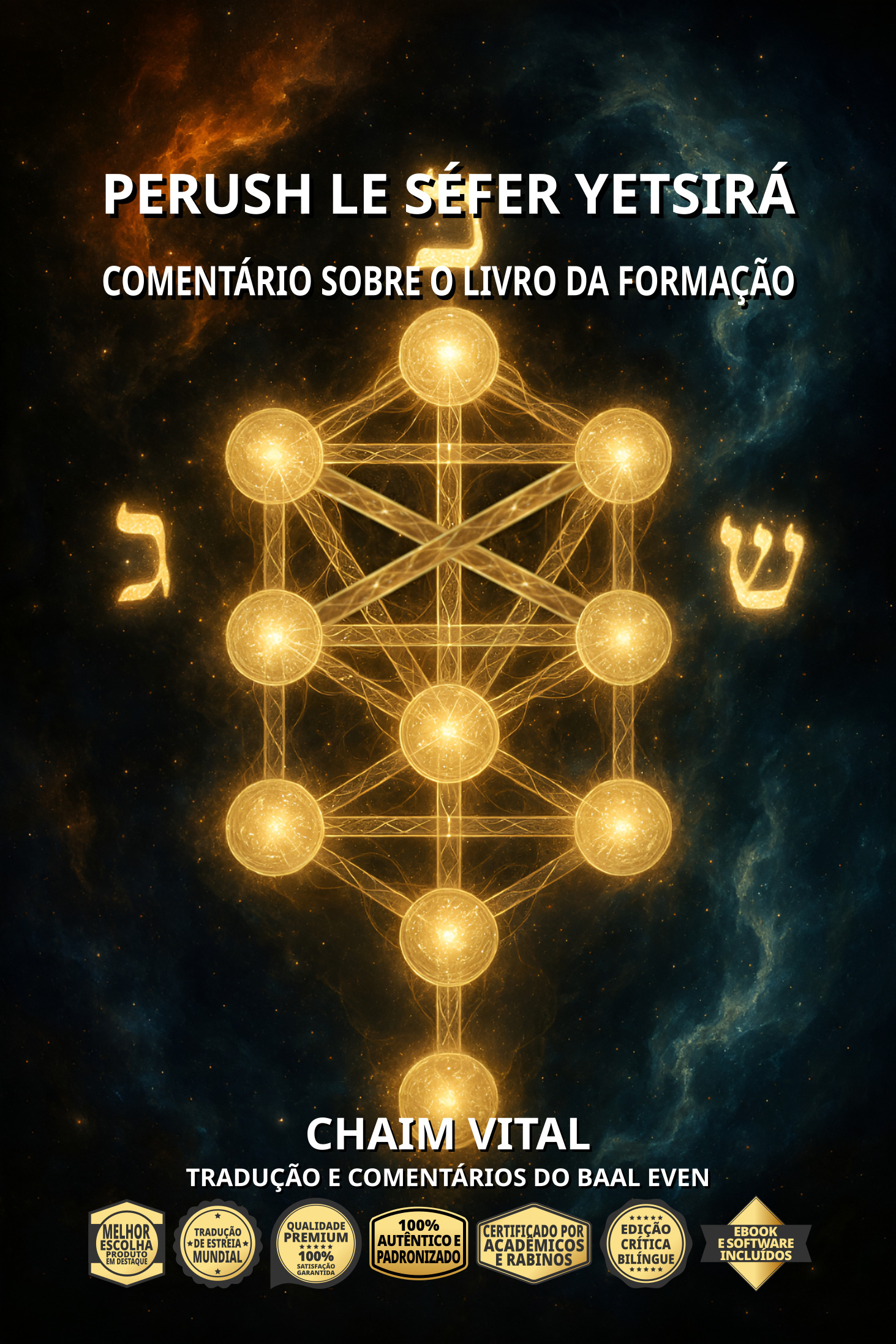 Vital, Chaim ben Joseph - Perush Le Séfer Yetsirá - Comentário sobre o Livro da Formação