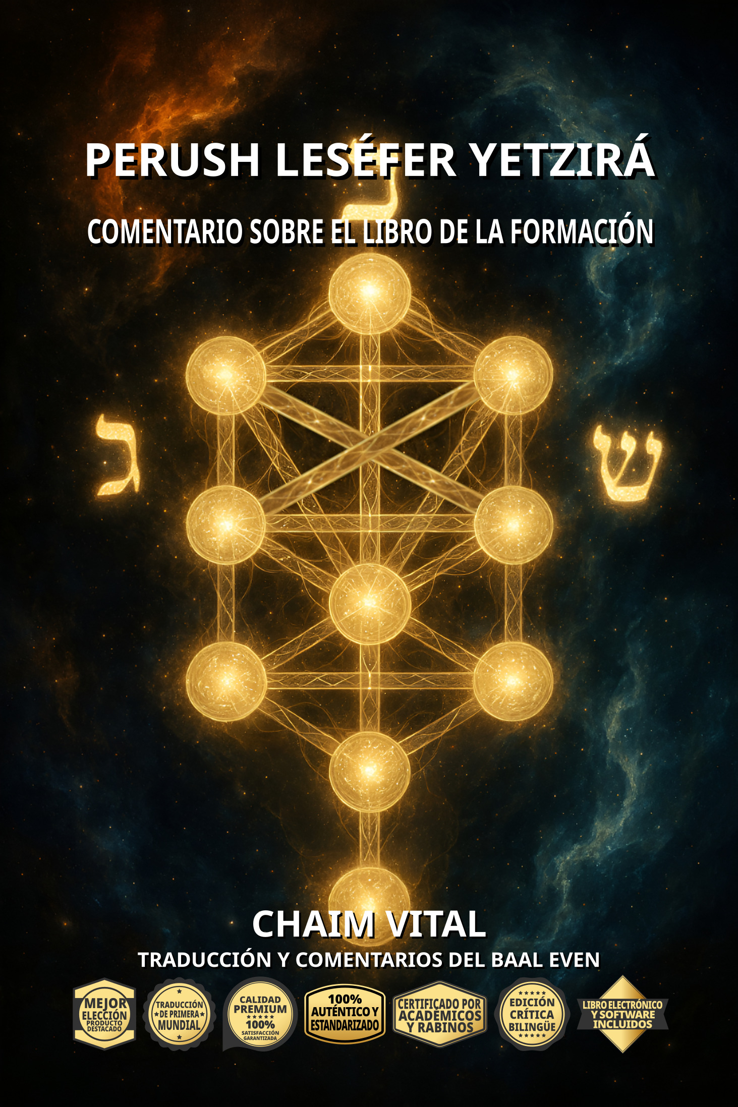 Vital, Chaim ben Joseph - Perush LeSéfer Yetzirá - Comentario sobre el Libro de la Formación